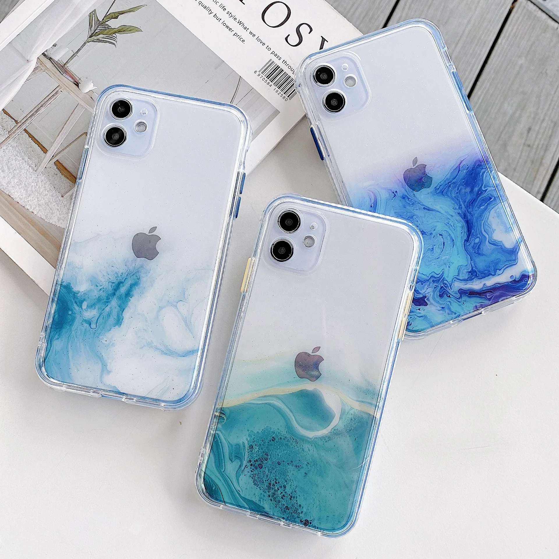 Light Weight Slim Marble Pattern TPU Phone Case IMD Craft Full Protective Printing Cover for iPhone 11 12 Case, Multi colors
Light Weight Slim Marble Pattern TPU Phone Case IMD Craft Full Protective Printing Cover for iPhone 11 12 Case, Multi colors
