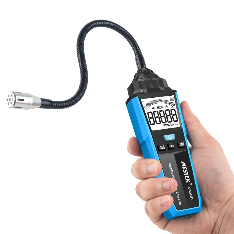 MESTEK CGD02B Digital Combustible gas detector Sensitive LCD Color Screen Display Sound Analog Bar Double Alarm
MESTEK CGD02B Digital Combustible gas detector Sensitive LCD Color Screen Display Sound Analog Bar Double Alarm