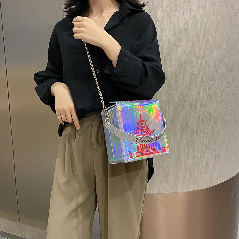 New Style Trendy Fashion 2020 Foreign Trade Chinese Style Printing Iron Tower Laser Lady's Chain Messenger Bag Handbag, 5 colors
New Style Trendy Fashion 2020 Foreign Trade Chinese Style Printing Iron Tower Laser Lady's Chain Messenger Bag Handbag, 5 colors