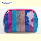 High quality waterproof makeup bag stand up makeup bag toiletry bag