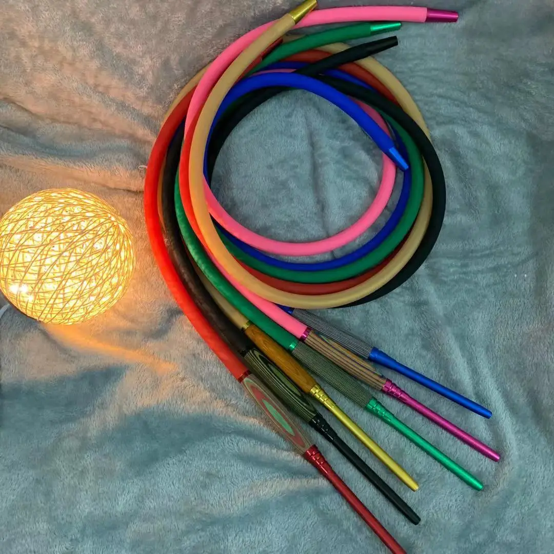 Colorful 1.5 Meter High Temperature Resistance Pipe Food Grade Silicone Hookah Hose, Green\black\red\blue\yellow\mix color
Colorful 1.5 Meter High Temperature Resistance Pipe Food Grade Silicone Hookah Hose, Green\black\red\blue\yellow\mix color