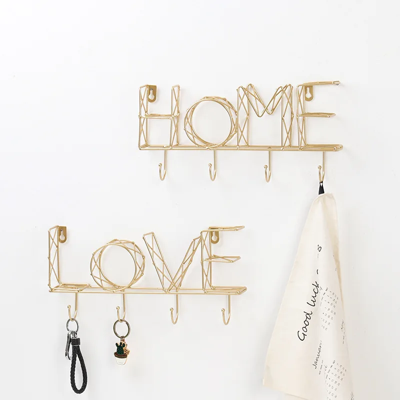 Nordic Home Decoration LOVE Wrought Iron Letters Grid Hook Wall Decoration Creative Home Wall Decoration Storage Hooks, As photo
Nordic Home Decoration LOVE Wrought Iron Letters Grid Hook Wall Decoration Creative Home Wall Decoration Storage Hooks, As photo