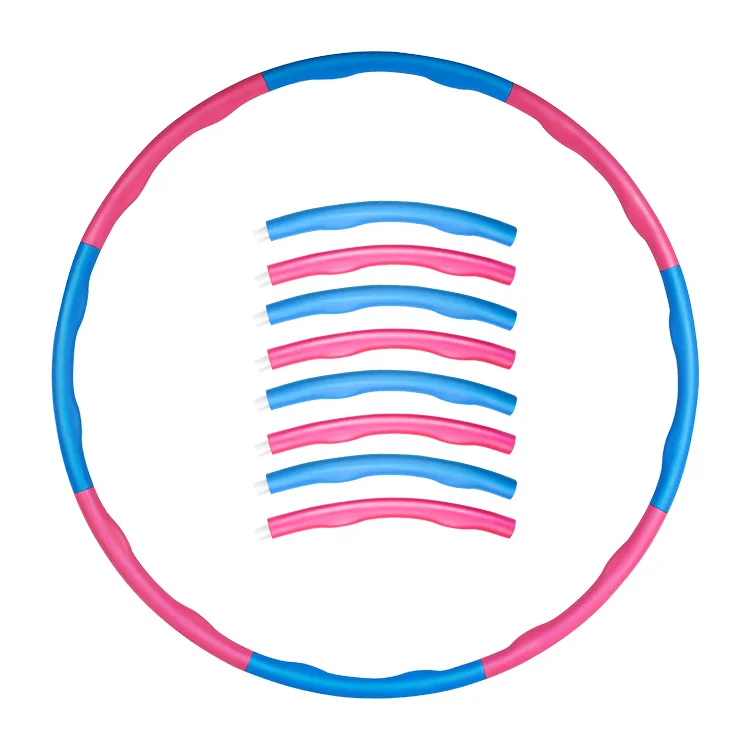 Premium Quality Plastic Tube Soft Wave Design Foam 8 Section Detachable Exercise Ring Hoops, Optional
Premium Quality Plastic Tube Soft Wave Design Foam 8 Section Detachable Exercise Ring Hoops, Optional