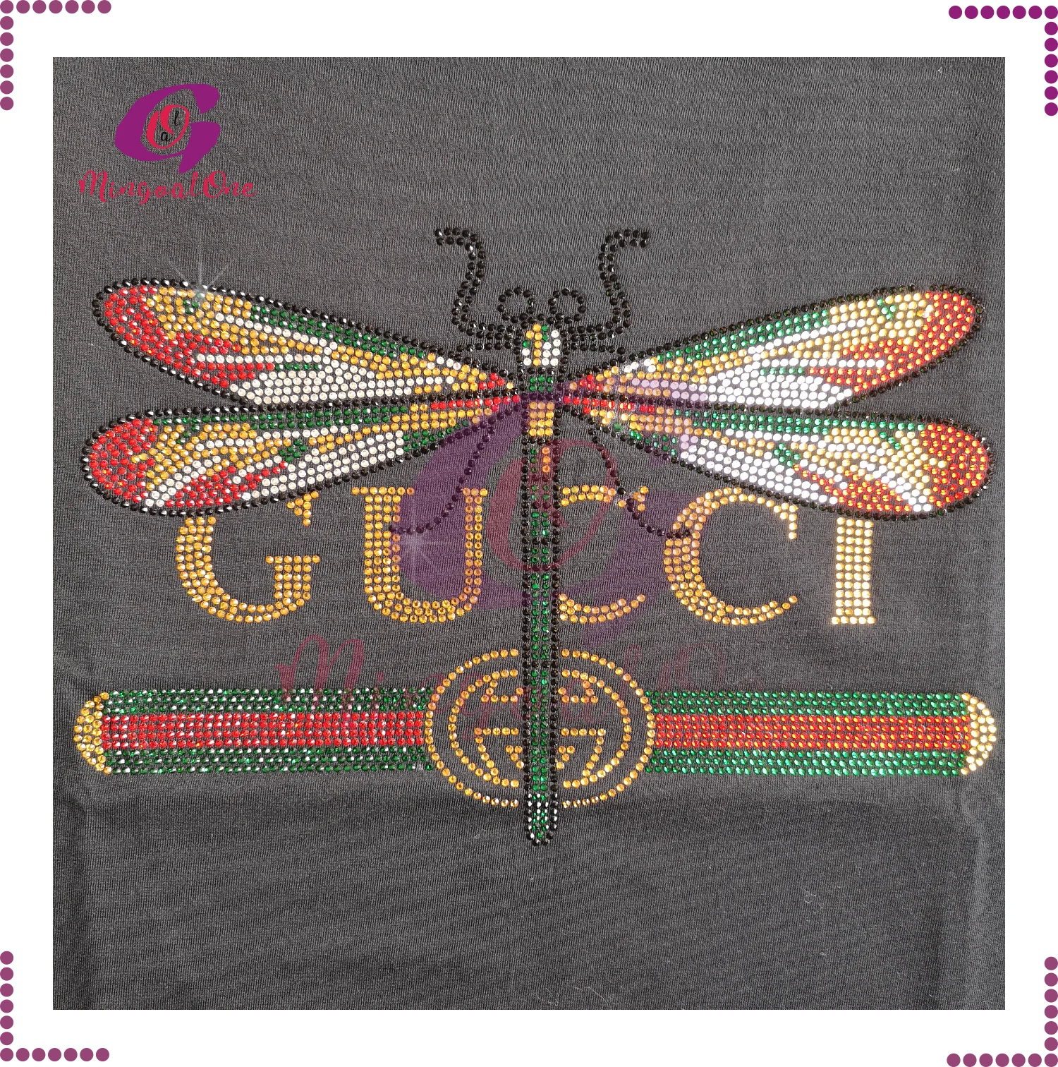 Shinning Cheer Bow Strip Hotfix Rhinestone Heat Transfer Design, Select from color chart
Shinning Cheer Bow Strip Hotfix Rhinestone Heat Transfer Design, Select from color chart