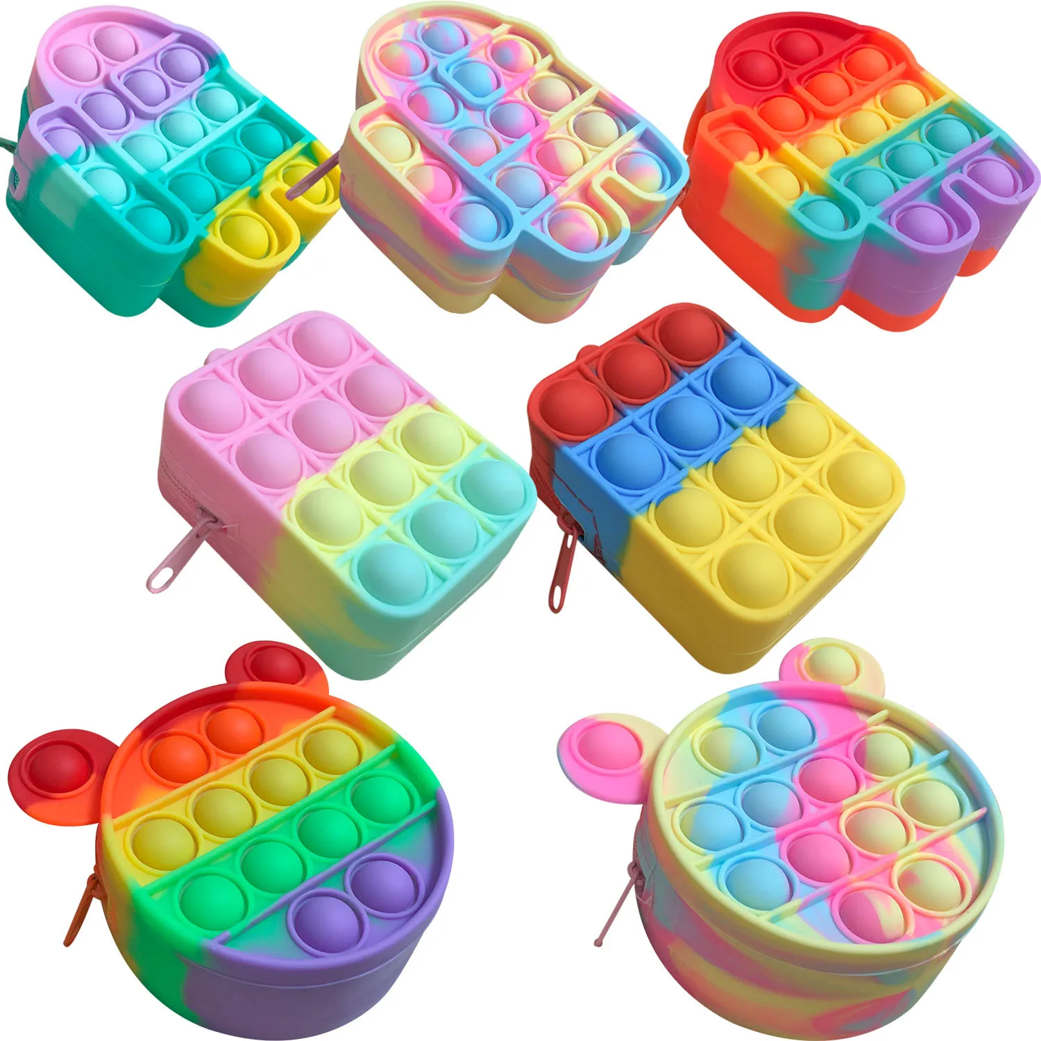 werewolf zipper coin key purse korean square pop fidget coin purse pop silicone girl mickey mouse pop bubble coin purse keychain, Multi color or oem
werewolf zipper coin key purse korean square pop fidget coin purse pop silicone girl mickey mouse pop bubble coin purse keychain, Multi color or oem