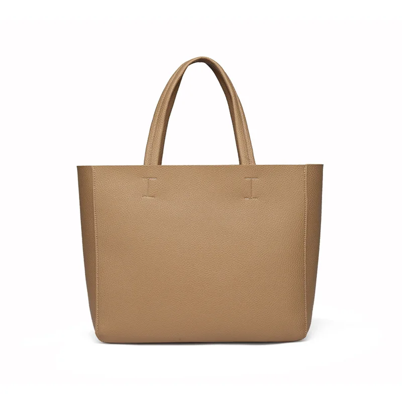 Large capacity single shoulder waterproof khaki PU practical handbags with wallet
Large capacity single shoulder waterproof khaki PU practical handbags with wallet