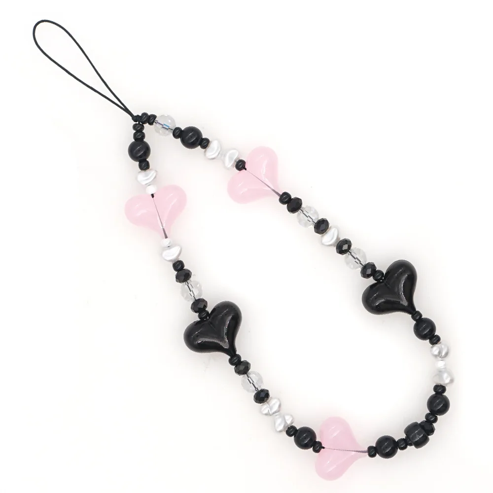 Trendy Phone Accessories 2021 Long Chain Cell Phone Cord Pearl Beads Cute Acrylic Heart Charm Phone Strap Lanyard, Colorful
Trendy Phone Accessories 2021 Long Chain Cell Phone Cord Pearl Beads Cute Acrylic Heart Charm Phone Strap Lanyard, Colorful