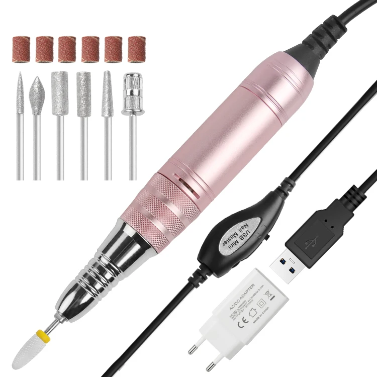 GREENEE 12w pen shape electric nail drill pen portable cordless nail art machine for nail slaon
GREENEE 12w pen shape electric nail drill pen portable cordless nail art machine for nail slaon