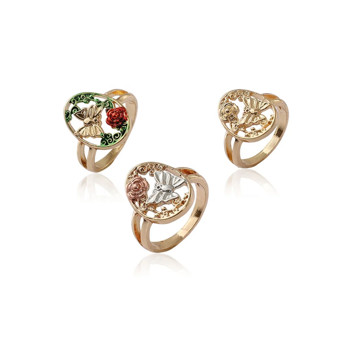 Wholesale Multi Layer Custom Lady's Jewelry Handmade 14K gold Butterfly Ring Rose Women
Wholesale Multi Layer Custom Lady's Jewelry Handmade 14K gold Butterfly Ring Rose Women