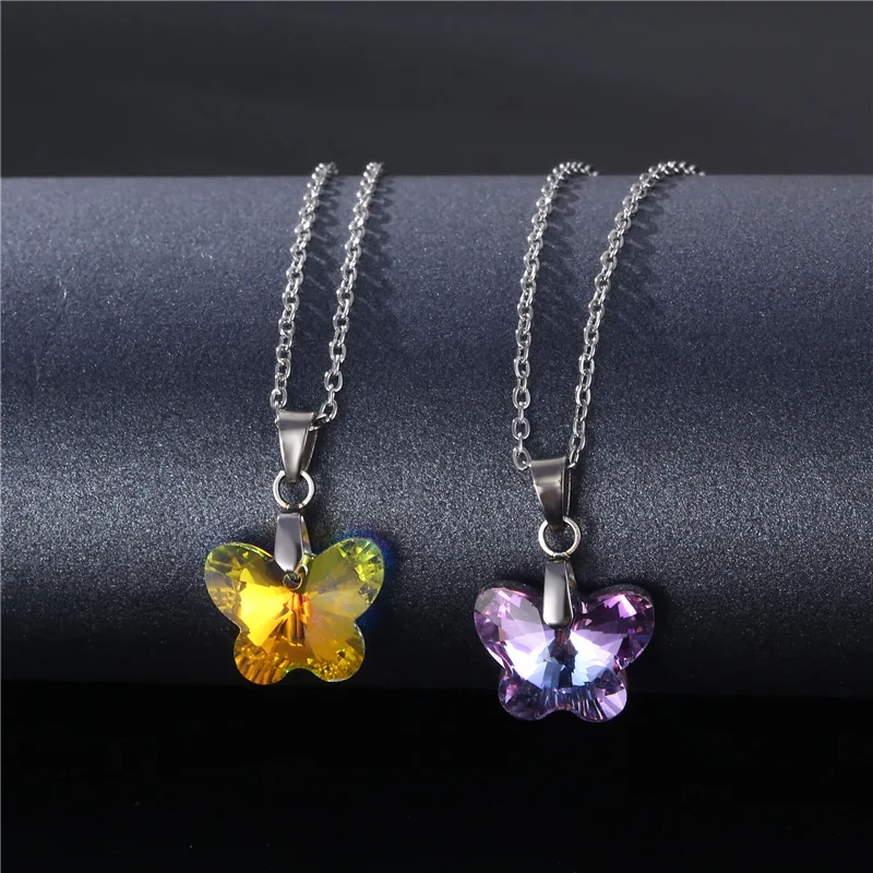 Hot Sale Clavicle Chain Necklace for Women Girls Gifts Jewelry Heart Geometric Bear Butterfly Stainless Steel Necklaces
Hot Sale Clavicle Chain Necklace for Women Girls Gifts Jewelry Heart Geometric Bear Butterfly Stainless Steel Necklaces