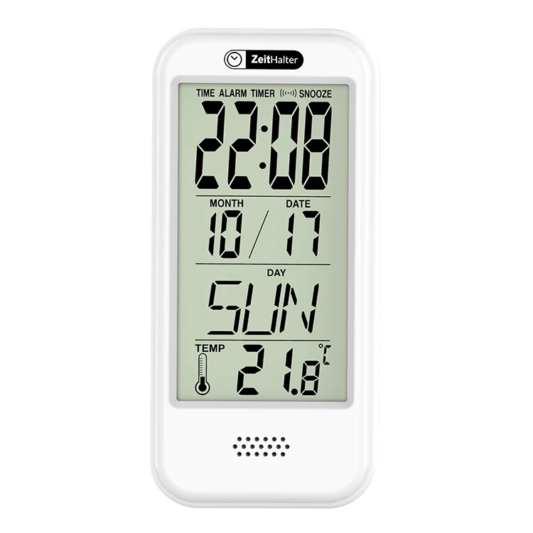 Unique Modern Family Digital Alarm Clock Elderly Children Large Digital Wall Clock Temperature Plastic Quartz Wall Clock, White + black
Unique Modern Family Digital Alarm Clock Elderly Children Large Digital Wall Clock Temperature Plastic Quartz Wall Clock, White + black