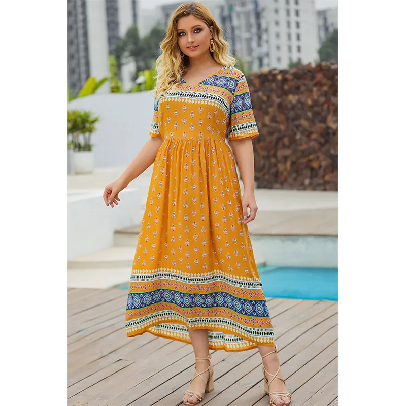 summer new arrival Sunny Printing pleated women long maxi casual ladies wear flower girls' dresses
summer new arrival Sunny Printing pleated women long maxi casual ladies wear flower girls' dresses