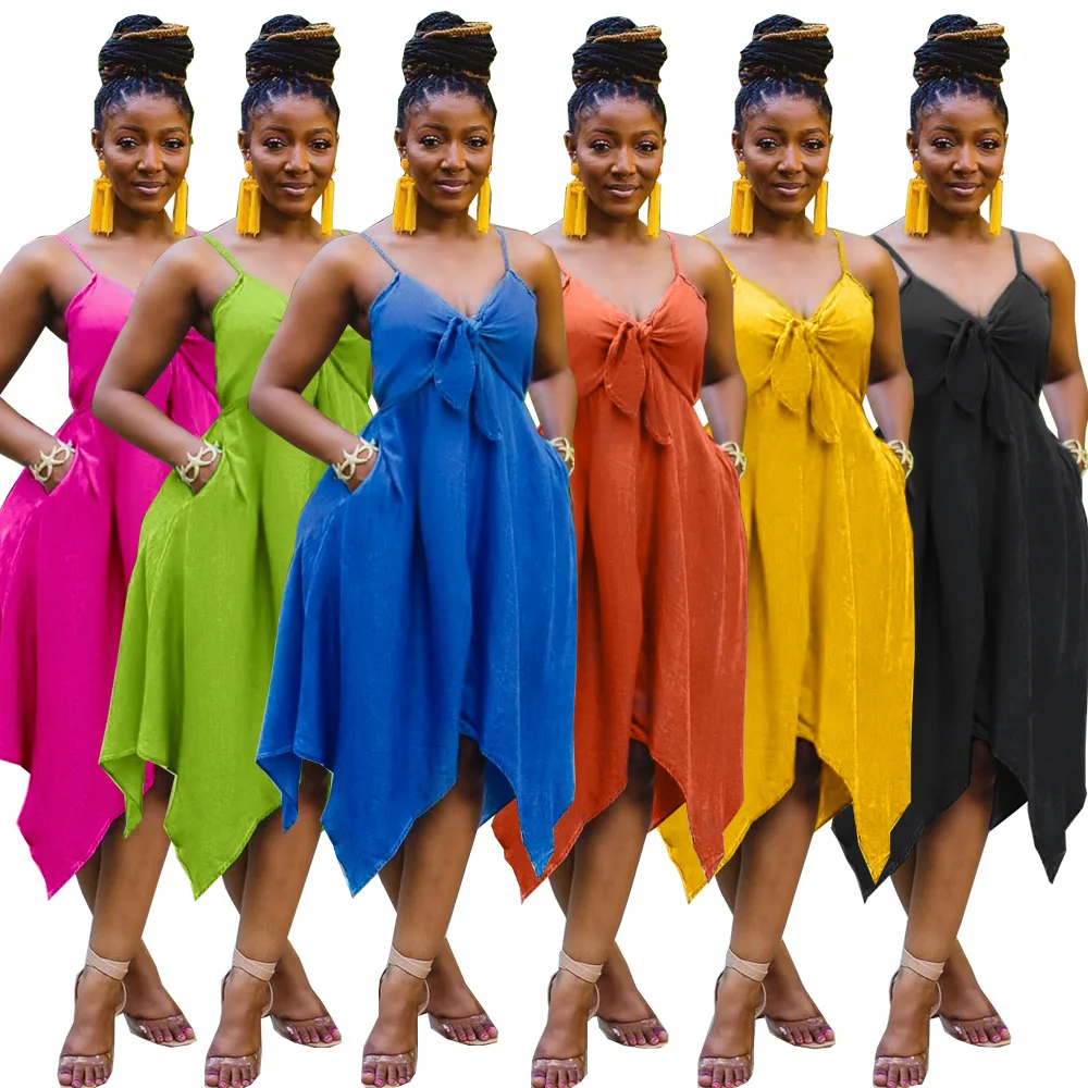 femme longue robe 2021 summer stylish irregular solid color loose halter spaghetti strap sundress women casual elegant dresses, Picture
femme longue robe 2021 summer stylish irregular solid color loose halter spaghetti strap sundress women casual elegant dresses, Picture