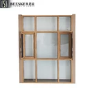 Factory Supply Construction Engineering Lighting Single Glass Aluminum Casement Windows