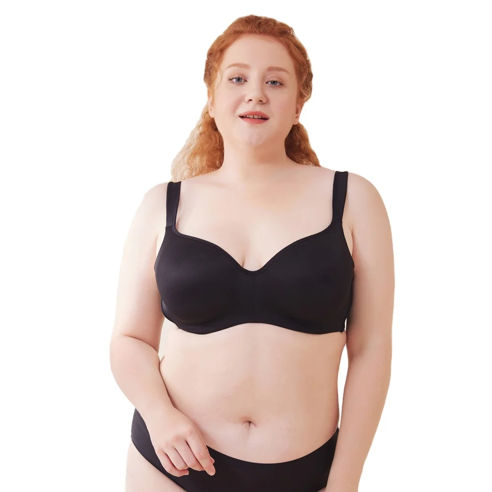 Lady wholesales Breathable padded cup Big Breast T-shirt push up Plus Size Bra, White,black,red,purple
Lady wholesales Breathable padded cup Big Breast T-shirt push up Plus Size Bra, White,black,red,purple
