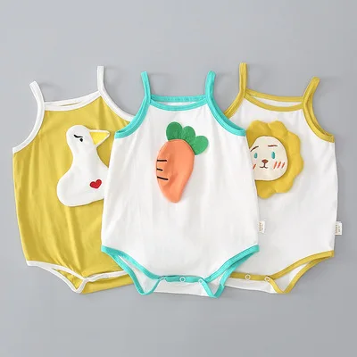 Baby Boys Bodysuits Summer Infant Unisex Newborn Girls One-pieces Jumpsuit Baby Cotton Soft Clothes Outfits 0-2Y
Baby Boys Bodysuits Summer Infant Unisex Newborn Girls One-pieces Jumpsuit Baby Cotton Soft Clothes Outfits 0-2Y