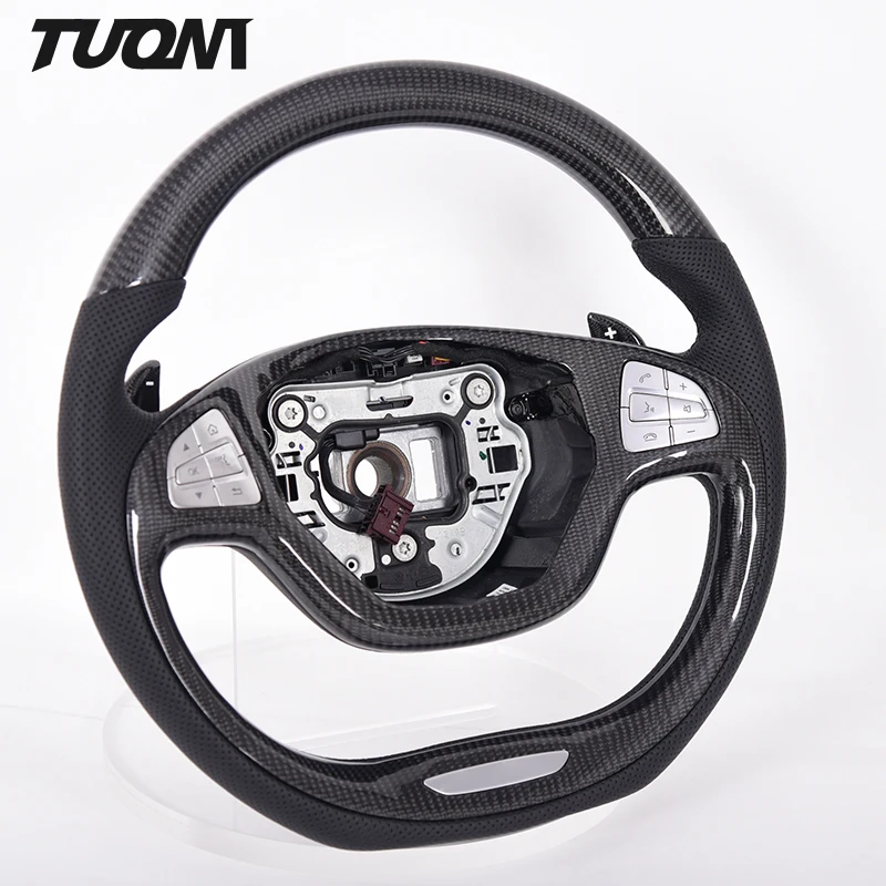 Custom Carbon Fiber Leather Steering Wheel For Benz W221W222 S600 S680 S65 S63 Led Am-g Steering Wheel
Custom Carbon Fiber Leather Steering Wheel For Benz W221W222 S600 S680 S65 S63 Led Am-g Steering Wheel