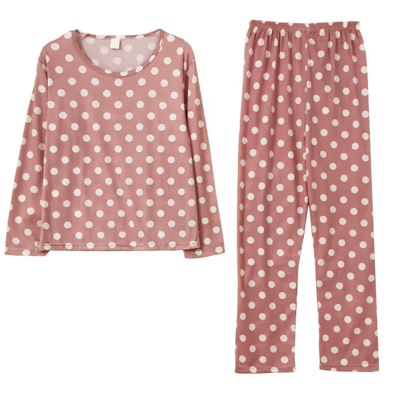 New spring and Autumn long-sleeved trousers two-piece pajamas for ladies pink refreshing home wear can be worn outside cross-bor
New spring and Autumn long-sleeved trousers two-piece pajamas for ladies pink refreshing home wear can be worn outside cross-bor