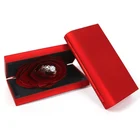 Wholesale customized jewelry box rose rotating Ring box gift lacquer box luxury necklace wedding Packaging trinket case