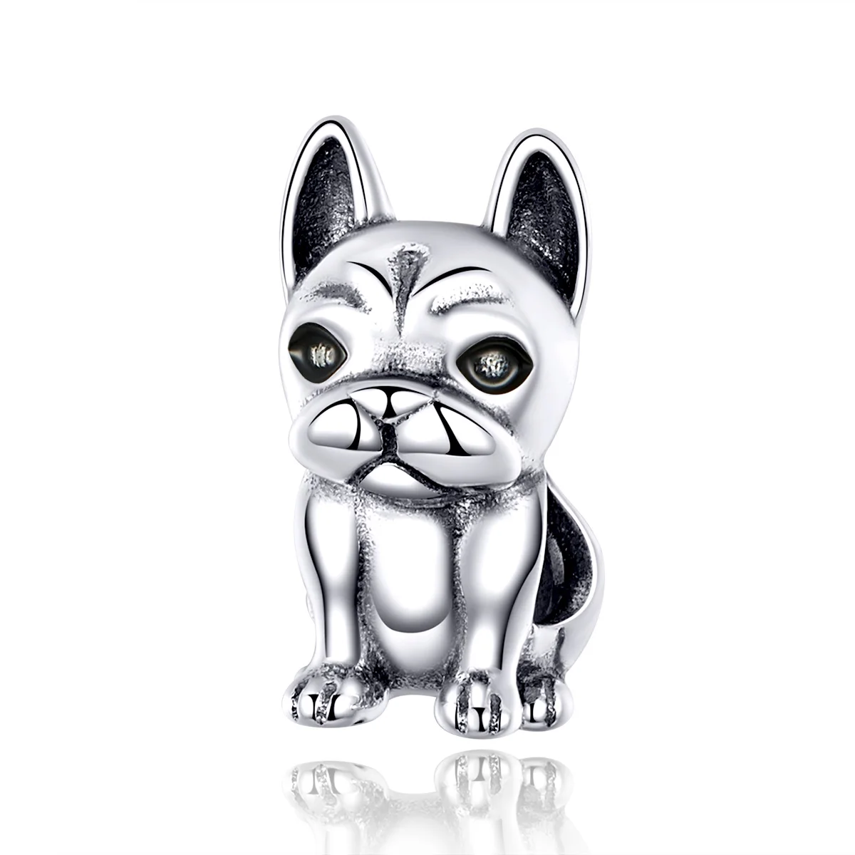 French Bulldog Metal Beads for Women Original Silver Charm Bracelet 925 Sterling Silver European Fashion Jewelry
French Bulldog Metal Beads for Women Original Silver Charm Bracelet 925 Sterling Silver European Fashion Jewelry
