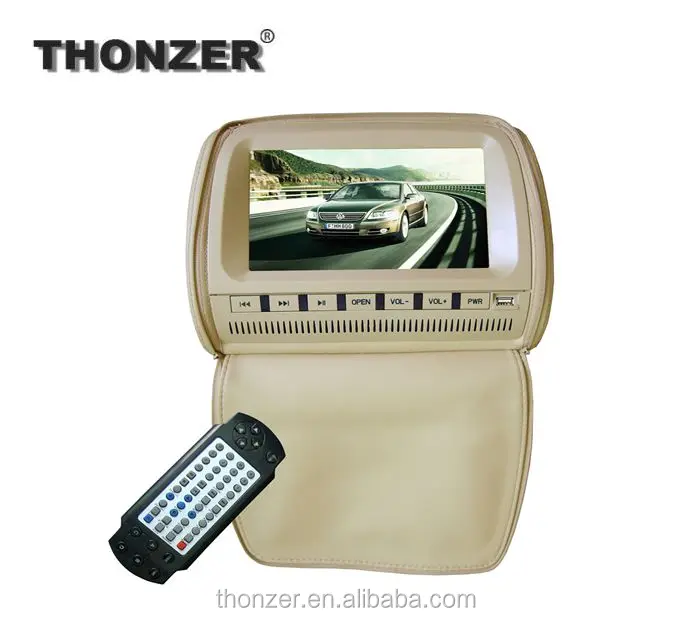 Thonzer Inch Universal Car Headrest Dvd With Game Function Usb Fit