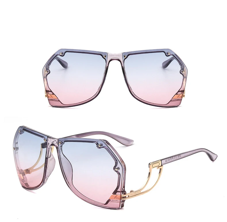 2021 Luxury Ocean Piece Sunglasses Women Fashion Retro Men Glasses Brand Personality Oversized Punk Sunglasses, Custom colors
2021 Luxury Ocean Piece Sunglasses Women Fashion Retro Men Glasses Brand Personality Oversized Punk Sunglasses, Custom colors