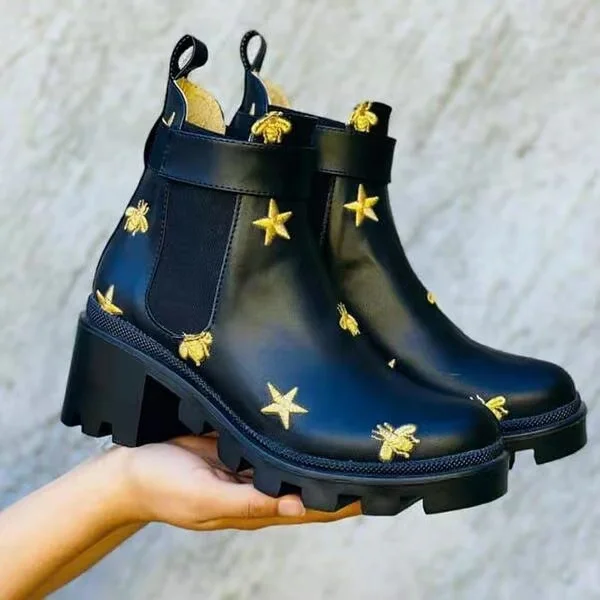 New Design Sexy Winter Girls Fall Side Zipper Mid-heel Shoes Chunky Heel Women's Ankle Boots
New Design Sexy Winter Girls Fall Side Zipper Mid-heel Shoes Chunky Heel Women's Ankle Boots