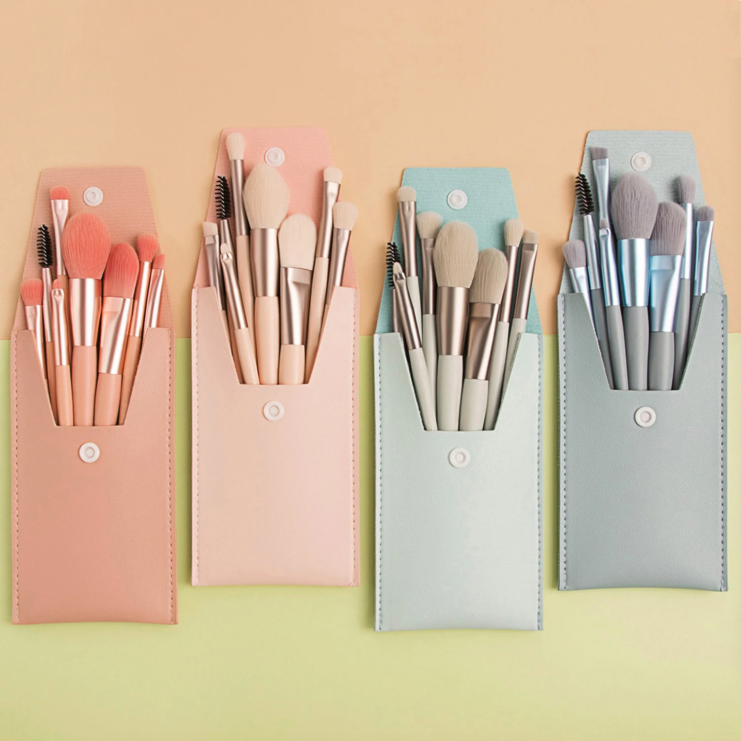 wholesale private label 8 piece mini travel size yellow makeup brush set personalised, Pink/yellow/green/blue
wholesale private label 8 piece mini travel size yellow makeup brush set personalised, Pink/yellow/green/blue