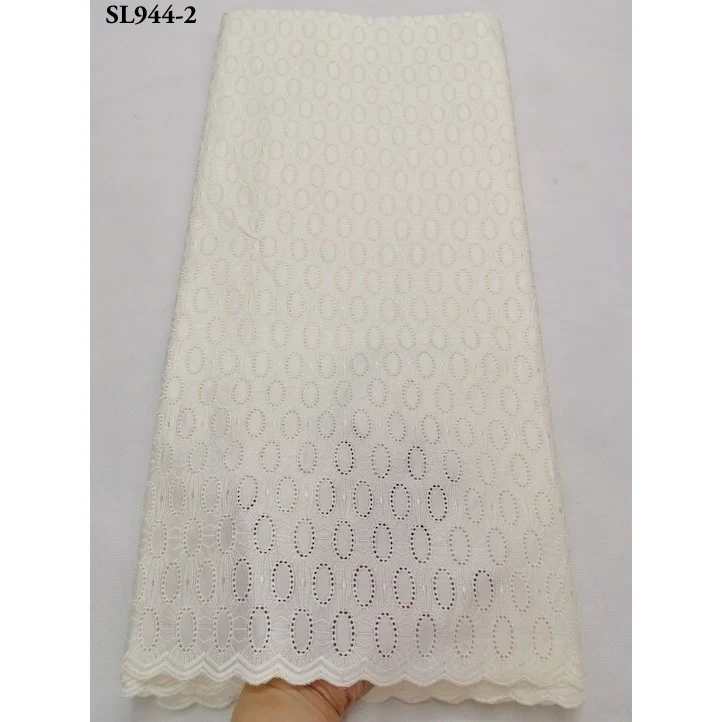 

white french african polish cotton dry lace fabric embroidery stones swiss voile laces in switzerland