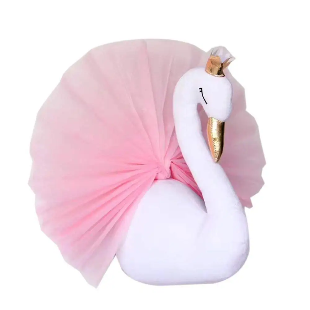 Nordic Style Cute Swan Head Animal Doll Stuffed Toy Swan Wall Hanging Kids Room Decor, Pink, white
Nordic Style Cute Swan Head Animal Doll Stuffed Toy Swan Wall Hanging Kids Room Decor, Pink, white