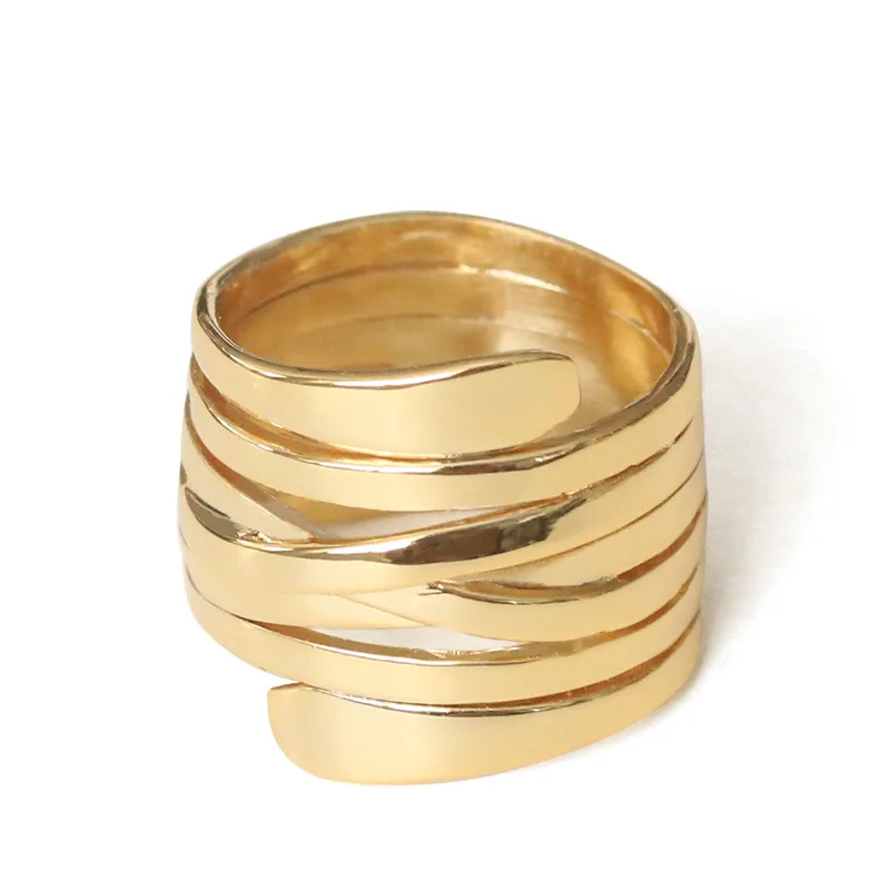 Europe Multi Layer Wire intertwine Ring Hot Selling Filigree Spiral Design Ring Jewelry
Europe Multi Layer Wire intertwine Ring Hot Selling Filigree Spiral Design Ring Jewelry