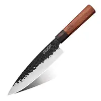 3 Layer Steel Handmade Hammer Forged Kirisuke Chefs Knives 8" Japanese Sashimi Knife with Octagon Handle
3 Layer Steel Handmade Hammer Forged Kirisuke Chefs Knives 8" Japanese Sashimi Knife with Octagon Handle