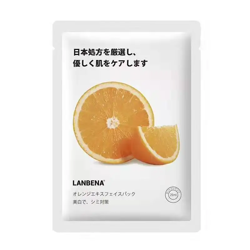 Lanbena 100% Natural fruits flavor deep hydrating nourishing moisturizing whitening face mask for wholesale, Transparent
Lanbena 100% Natural fruits flavor deep hydrating nourishing moisturizing whitening face mask for wholesale, Transparent