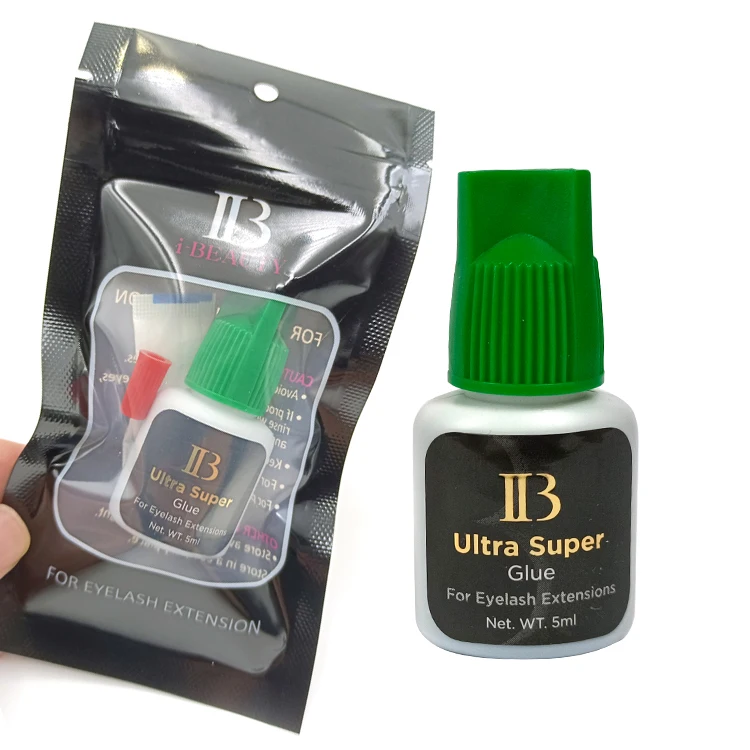 IB Ultra Super lash extension wholesale fast dry glue super glue ib green lid for eyelash extensions, Black
IB Ultra Super lash extension wholesale fast dry glue super glue ib green lid for eyelash extensions, Black