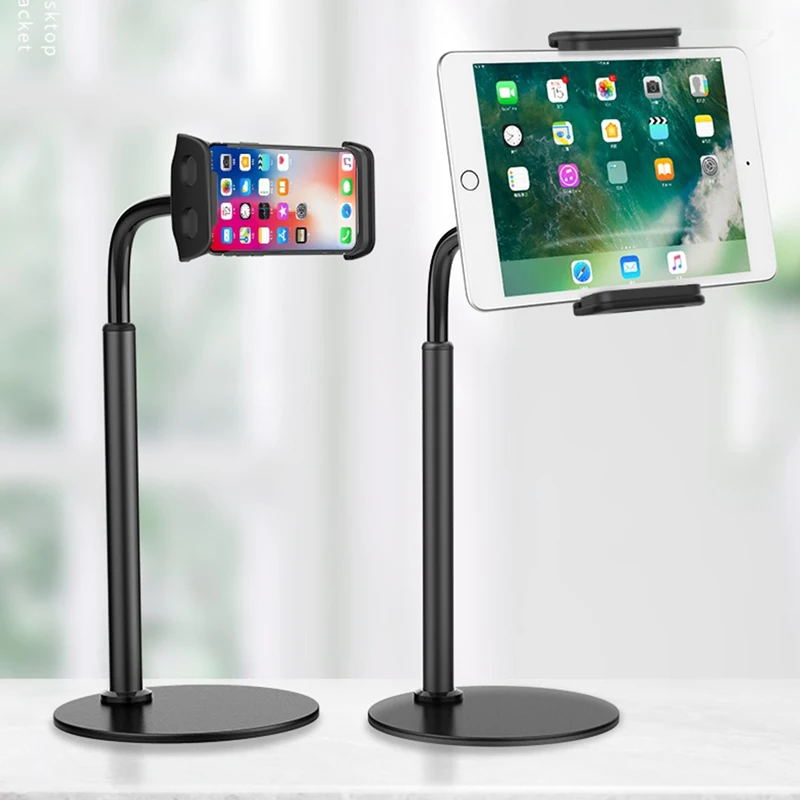 ABS Metal 36cm Height Desktop Stand Holder For Mobile Phone, Piano black, crescent white
ABS Metal 36cm Height Desktop Stand Holder For Mobile Phone, Piano black, crescent white