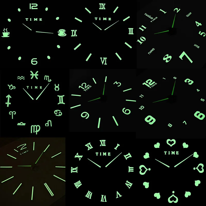 031 Modern design big luminous watches Home decoration large digital unique gift glow in dark 3d large wall clock
031 Modern design big luminous watches Home decoration large digital unique gift glow in dark 3d large wall clock