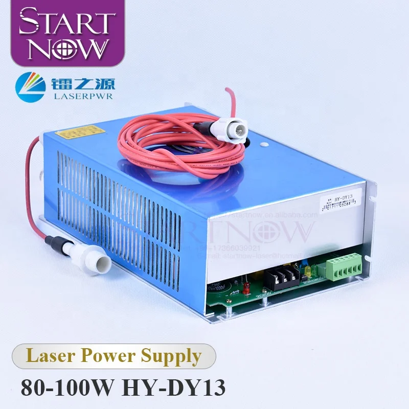 

HY-DY13 CO2 Power Supply 220V PSU 80W 90W 100W Laser Generator For W1 W2 W4 V2 T1 T2 T4 Reci Tube Laser Cutting Machine