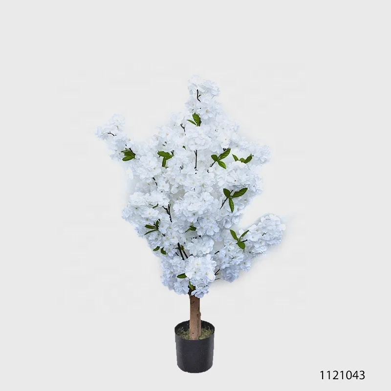 Fuyuan factory direct popular 2021 white artificial cherry blossom bonsai tree plant for home office party wedding decoration
Fuyuan factory direct popular 2021 white artificial cherry blossom bonsai tree plant for home office party wedding decoration