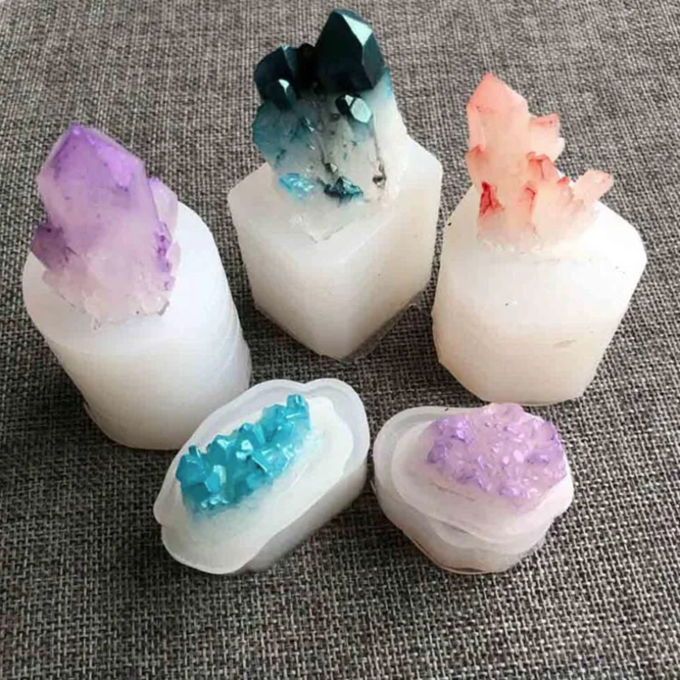 A130 Crystal stone silicone mold resin crystal mold rockery gypsum fragrant stone mold, Random
A130 Crystal stone silicone mold resin crystal mold rockery gypsum fragrant stone mold, Random
