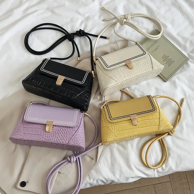 fashion bag 2020 spring and summer leather crocodile pattern handbags chic chain crossbody Messenger bag, 4colors
fashion bag 2020 spring and summer leather crocodile pattern handbags chic chain crossbody Messenger bag, 4colors