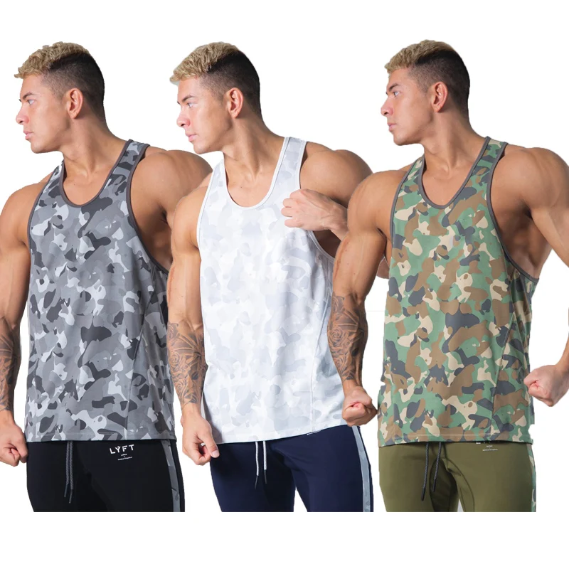 New Arrival High Quality Men's Gym Tank Top Slim Sports Polyester Gym Men T shirt Sportswear, As picture
New Arrival High Quality Men's Gym Tank Top Slim Sports Polyester Gym Men T shirt Sportswear, As picture