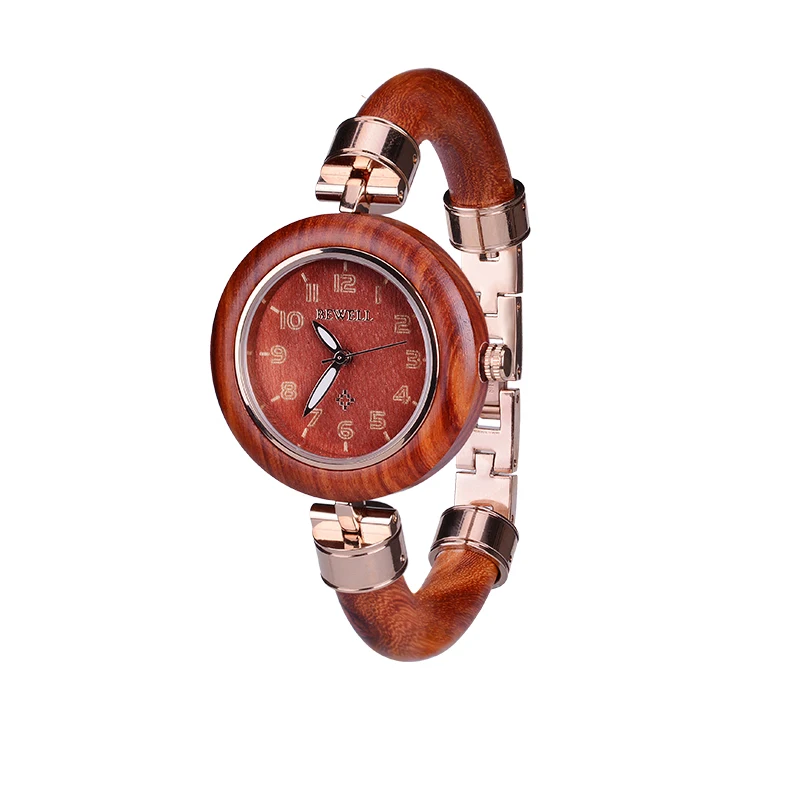 Women Ladies Wood Watches Top Brand Luxury Watch With Wood Bracelet Band, Red 
Women Ladies Wood Watches Top Brand Luxury Watch With Wood Bracelet Band, Red