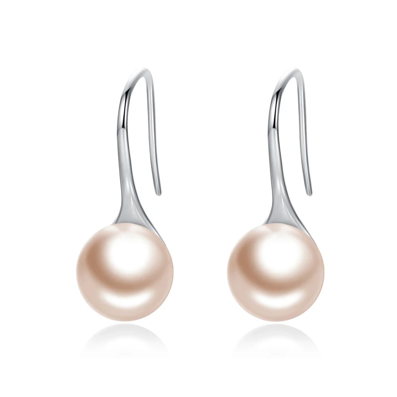 Fashion Women Sterling Silver Earrings Vintage Simple Khaki Shell Pearl-shaped Earrings 925 Sterling Silver Earring Jewelry
Fashion Women Sterling Silver Earrings Vintage Simple Khaki Shell Pearl-shaped Earrings 925 Sterling Silver Earring Jewelry