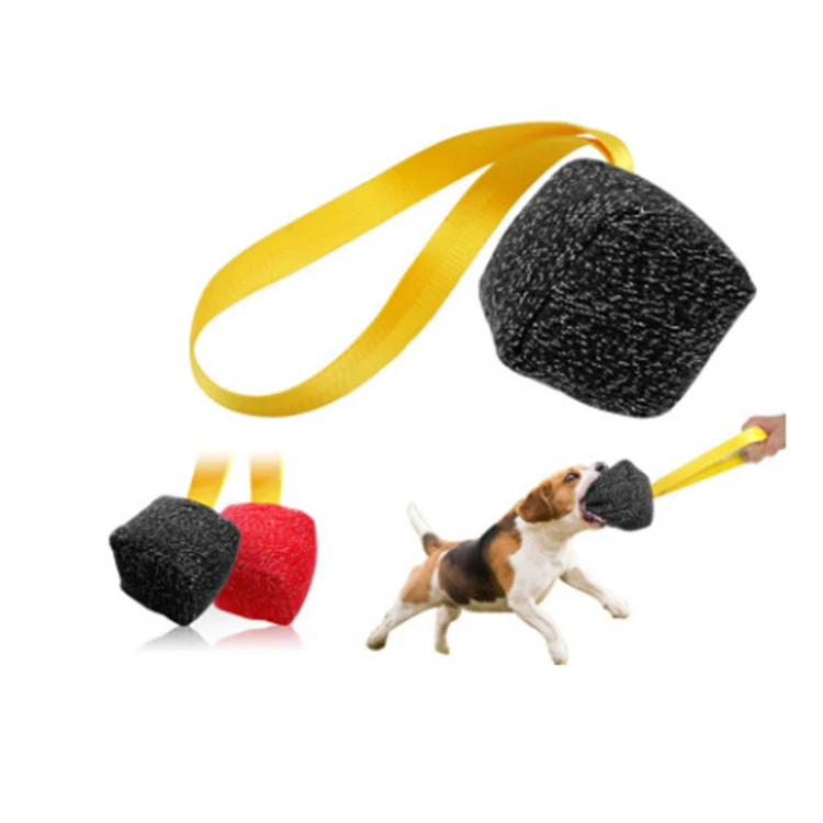 Pet Chew Toy Double Layer Nylon Webbing Rope Handle Thick Hemp Molar Teeth Pillow Dog Interaction, Customized color
Pet Chew Toy Double Layer Nylon Webbing Rope Handle Thick Hemp Molar Teeth Pillow Dog Interaction, Customized color