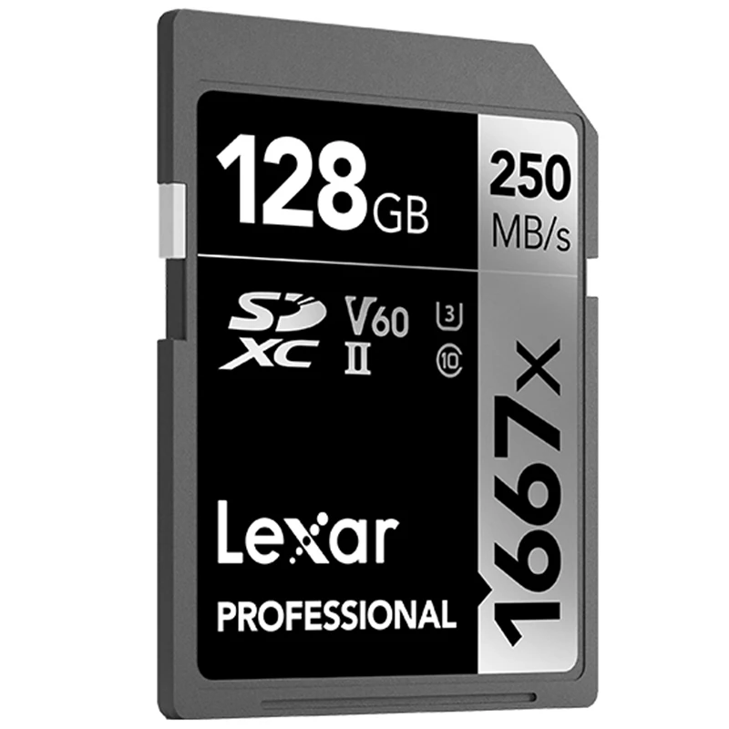 

Genuine 100% Lexar 1667X Professional 128 GB Ultra High Speed SD Card SDXC Memory Card For Digital Camera