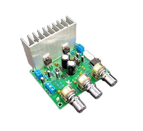 LM1875T stereo power amplifier 2.0 dual channel power amplifier board with tone board high fidelity 25W+25W
LM1875T stereo power amplifier 2.0 dual channel power amplifier board with tone board high fidelity 25W+25W