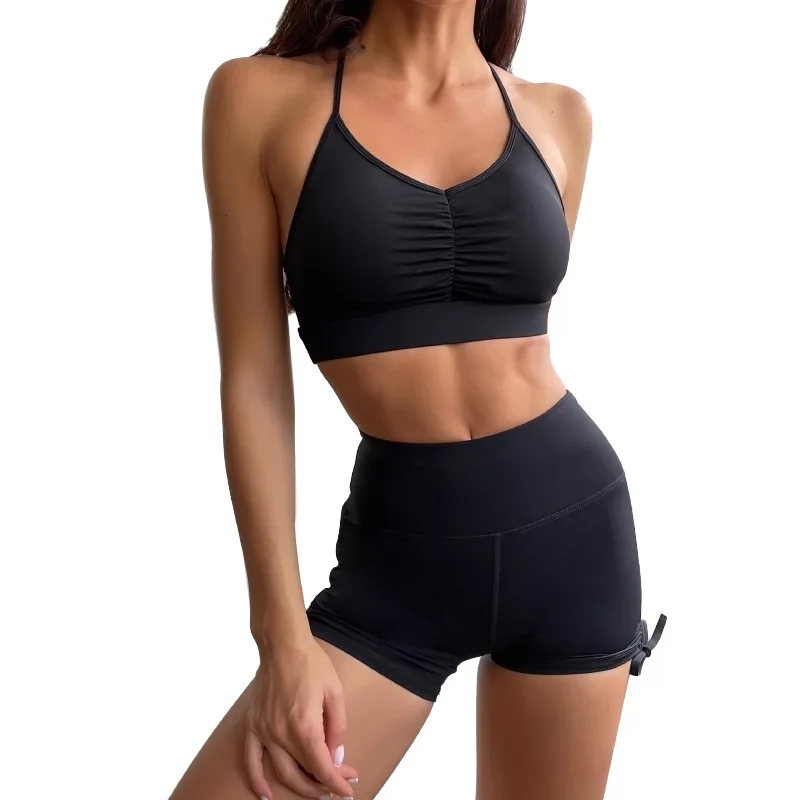 Drawstring Tights Short Yoga Pants2 Piece Sets Seamless Sport Leggings For Women Activewear Bra Shorts Sport Set Tracksuit
Drawstring Tights Short Yoga Pants2 Piece Sets Seamless Sport Leggings For Women Activewear Bra Shorts Sport Set Tracksuit