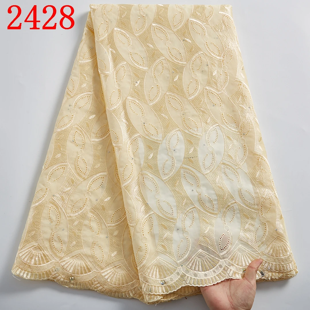 Free Shipping Swiss Voile Cotton Lace Fabric Embroidery Swiss Dry Cotton Lace Nigerian Tulle Lace Fabrics 2428
Free Shipping Swiss Voile Cotton Lace Fabric Embroidery Swiss Dry Cotton Lace Nigerian Tulle Lace Fabrics 2428