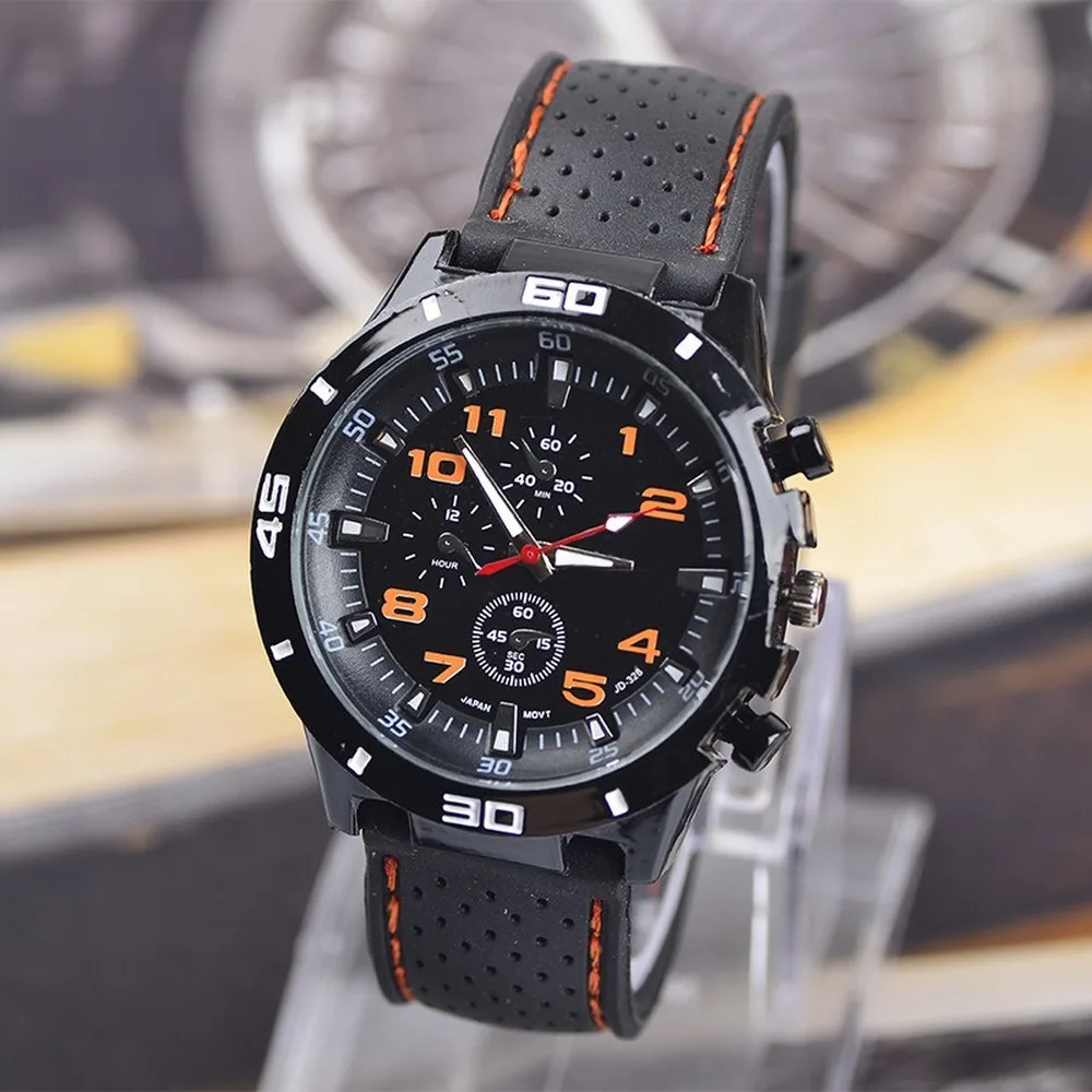 Men's Wristwatch Luxury Brand Quartz Wrist Sport Watch Men Silicone Fashion Male Watches Relogio Masculino cheap watch
Men's Wristwatch Luxury Brand Quartz Wrist Sport Watch Men Silicone Fashion Male Watches Relogio Masculino cheap watch