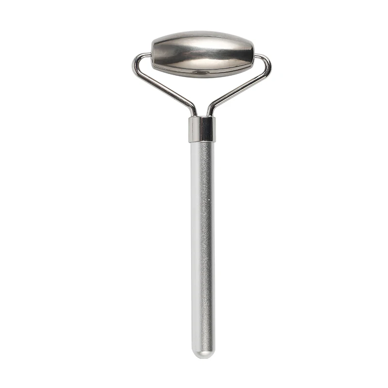 roller face massager stainless steel facial roller stainless steel massage tools gua sha, Pink.purple 
roller face massager stainless steel facial roller stainless steel massage tools gua sha, Pink.purple